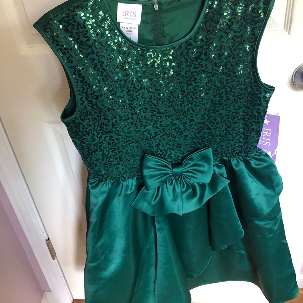 Brand new iris by Iris and Ivy girls 12 dress